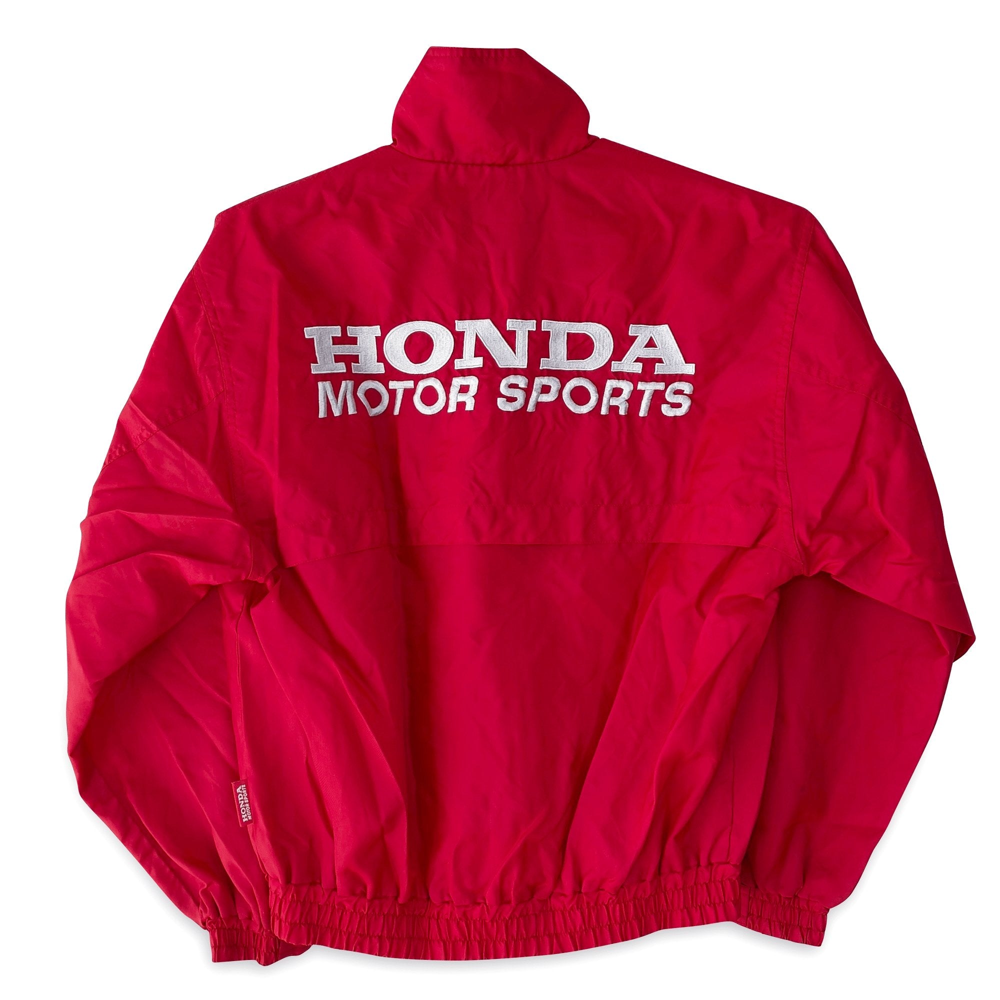 Retro Genuine JDM Japan Honda Motor Sports Racing Team Jacket Red