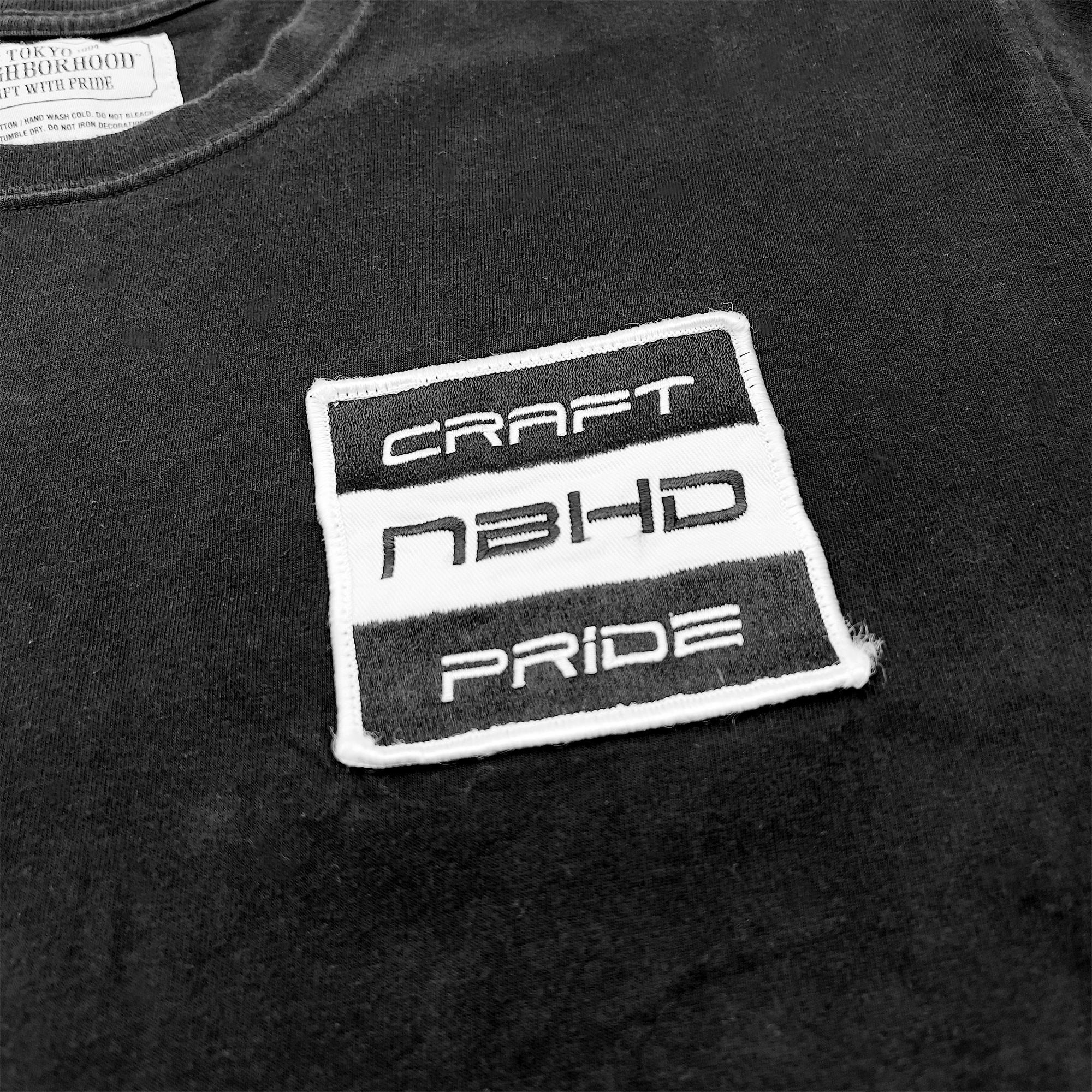 Retro Japan Neighborhood NBHD Ichiban Craft With Pride Patch T