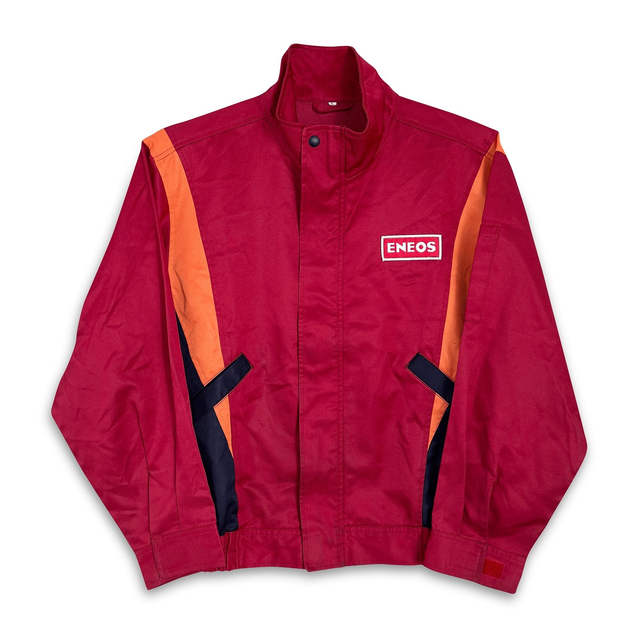 Retro JDM Japan ENEOS Oil Gas Station Workwear Jacket Jumper