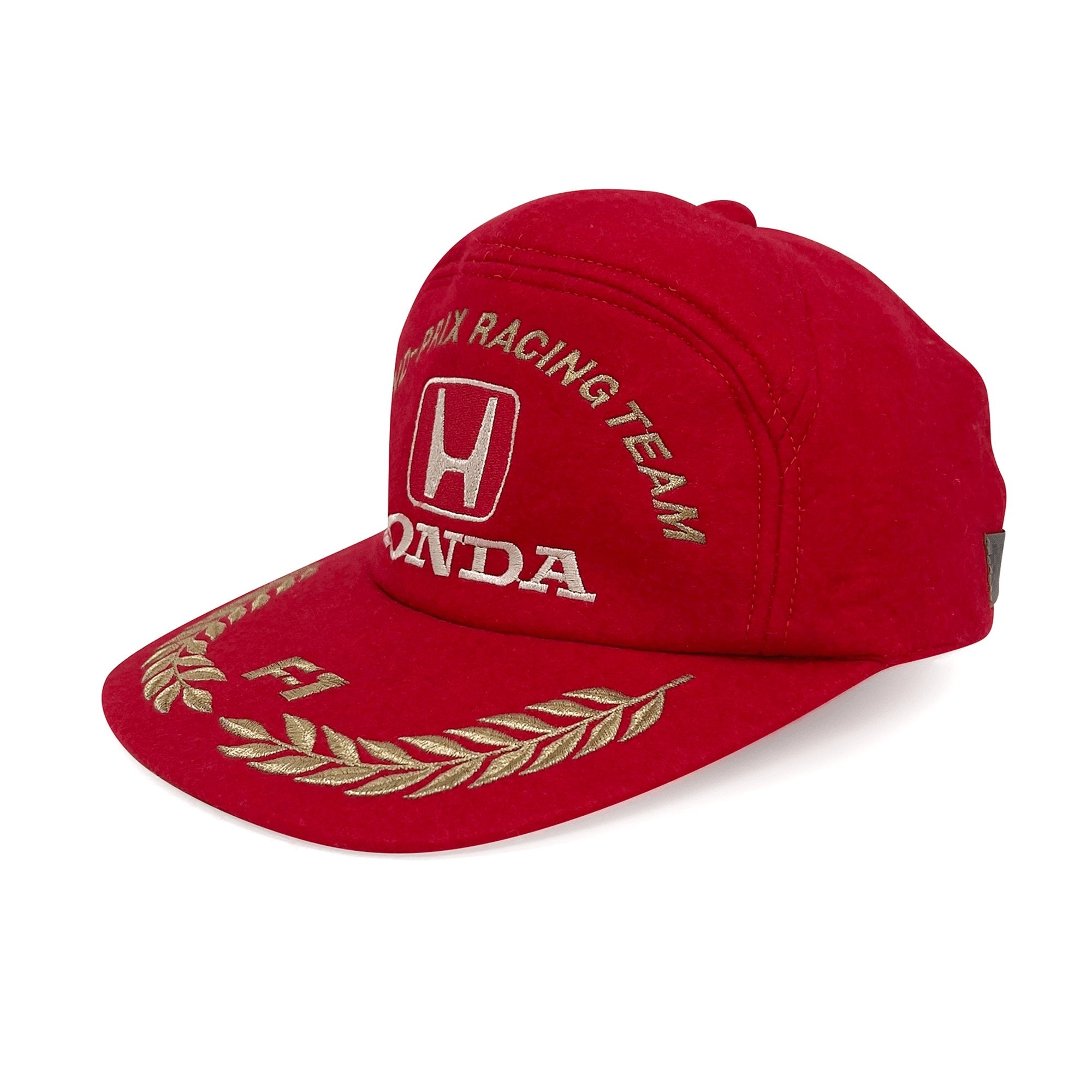 Retro JDM Japan Honda Motors F-1 Formula 1 Grand Prix Racing Team Hat Cap