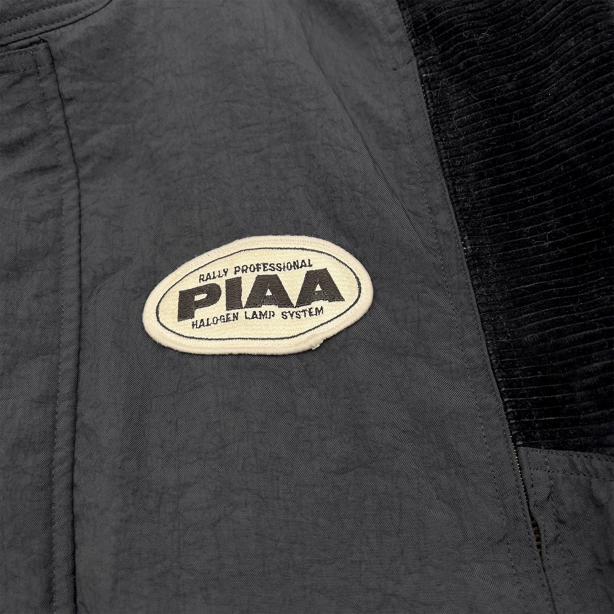 Retro Showa Era JDM Japan PIAA Racing Rally Corduroy Nylon Jacket