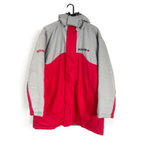 Vintage 2003 JDM Nissan Nismo Japan Reversible Bench Coat Hoodie Jacket - Sugoi JDM